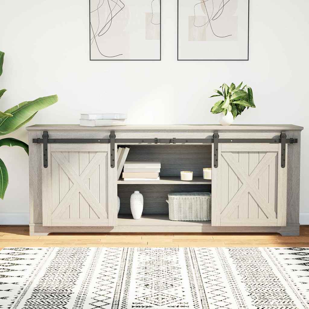 Ophangset voor schuifdeur 152 cm koolstofstaal is nu te koop bij PeponiXL, paradijselijk wonen!