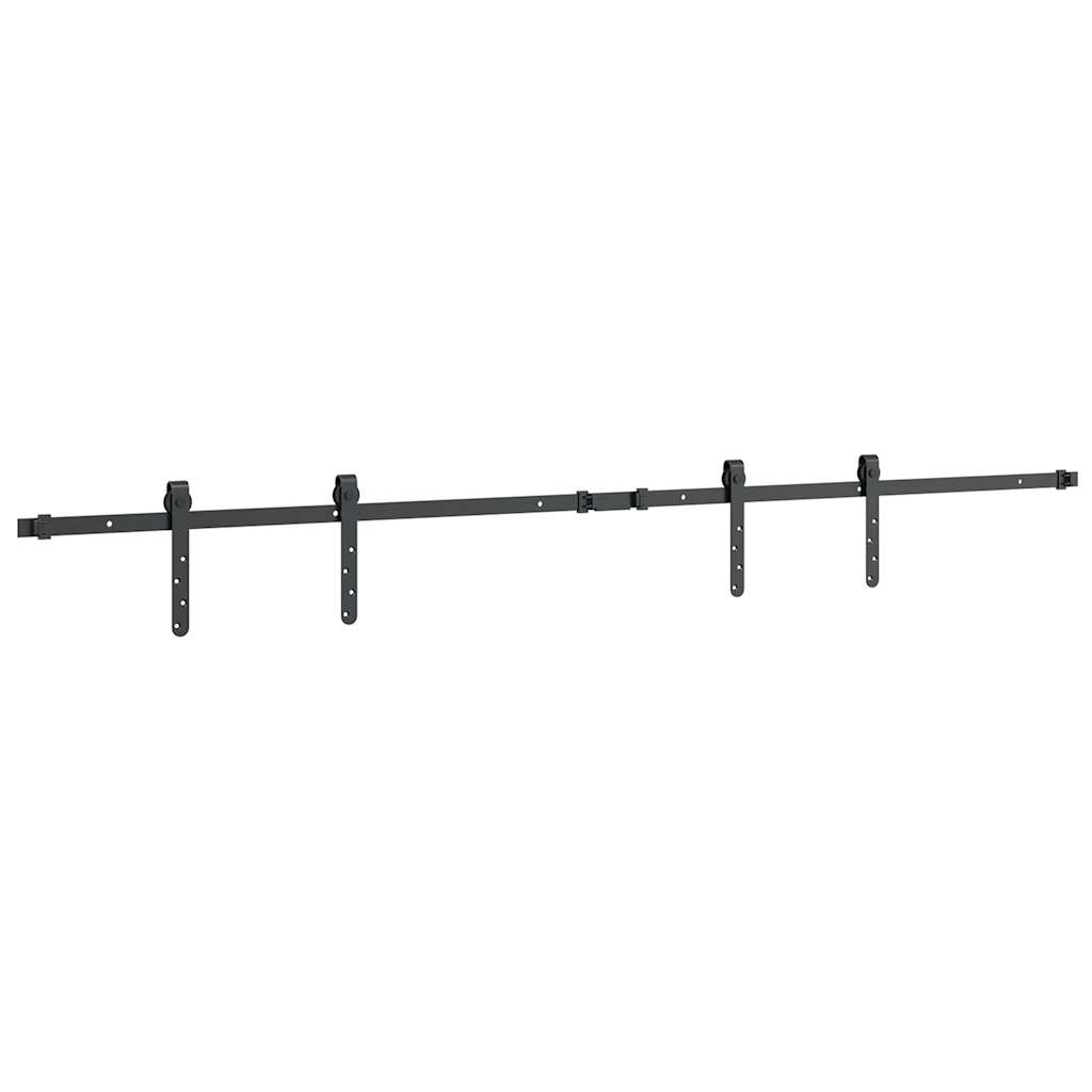 Ophangset voor schuifdeur 183 cm koolstofstaal is nu te koop bij PeponiXL, paradijselijk wonen!