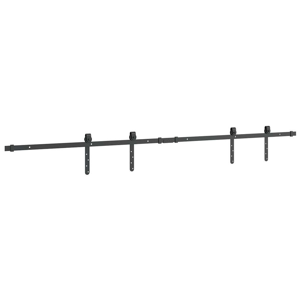 Ophangset voor schuifdeur 183 cm koolstofstaal is nu te koop bij PeponiXL, paradijselijk wonen!