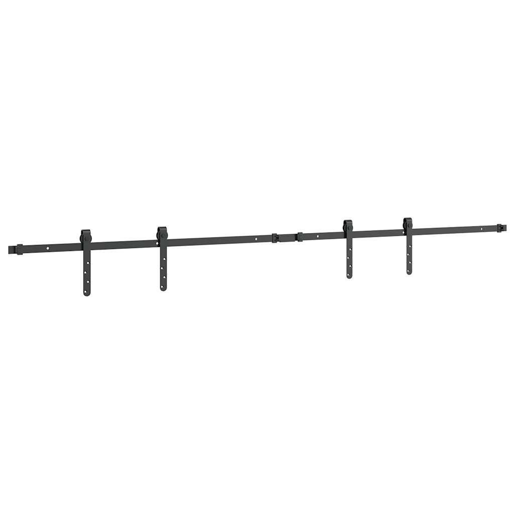 Ophangset voor schuifdeur 200 cm koolstofstaal is nu te koop bij PeponiXL, paradijselijk wonen!