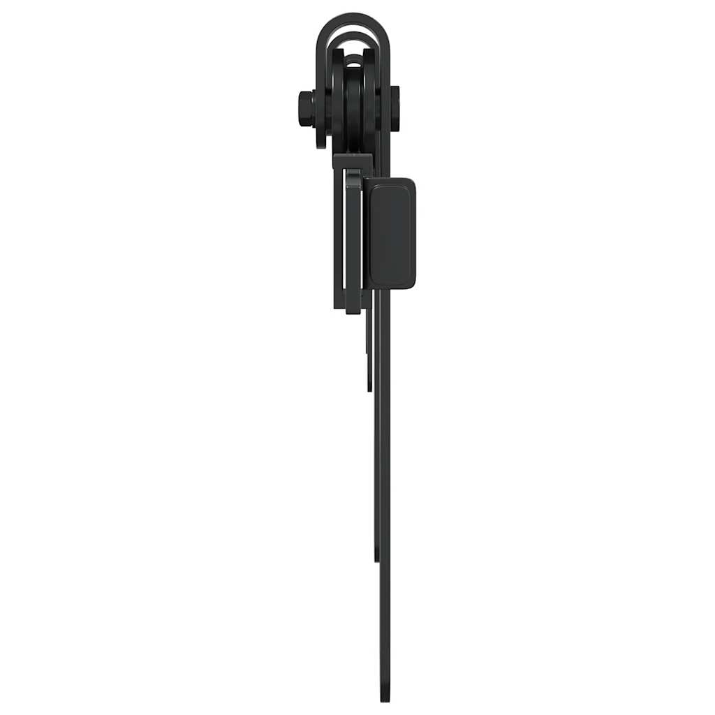 Ophangset voor schuifdeur 200 cm koolstofstaal is nu te koop bij PeponiXL, paradijselijk wonen!