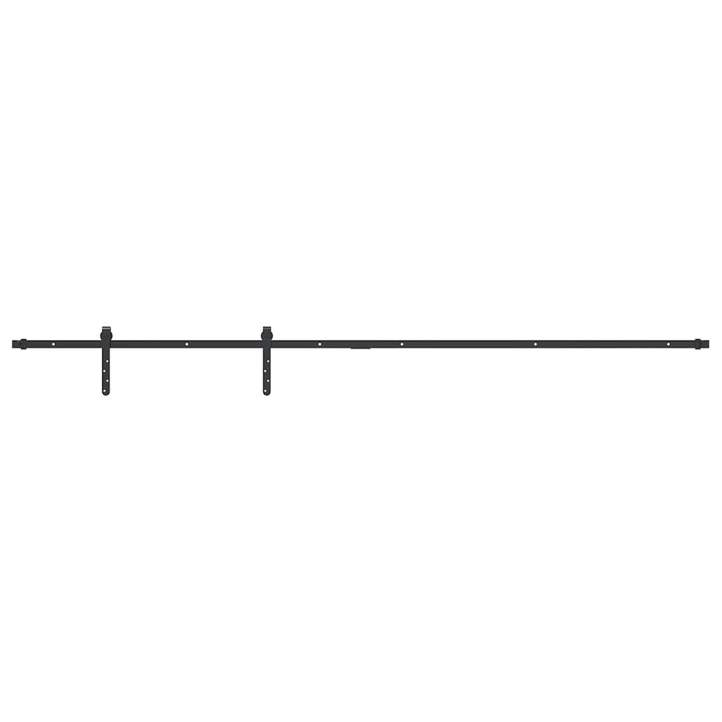 Ophangset voor schuifdeur 213 cm koolstofstaal is nu te koop bij PeponiXL, paradijselijk wonen!
