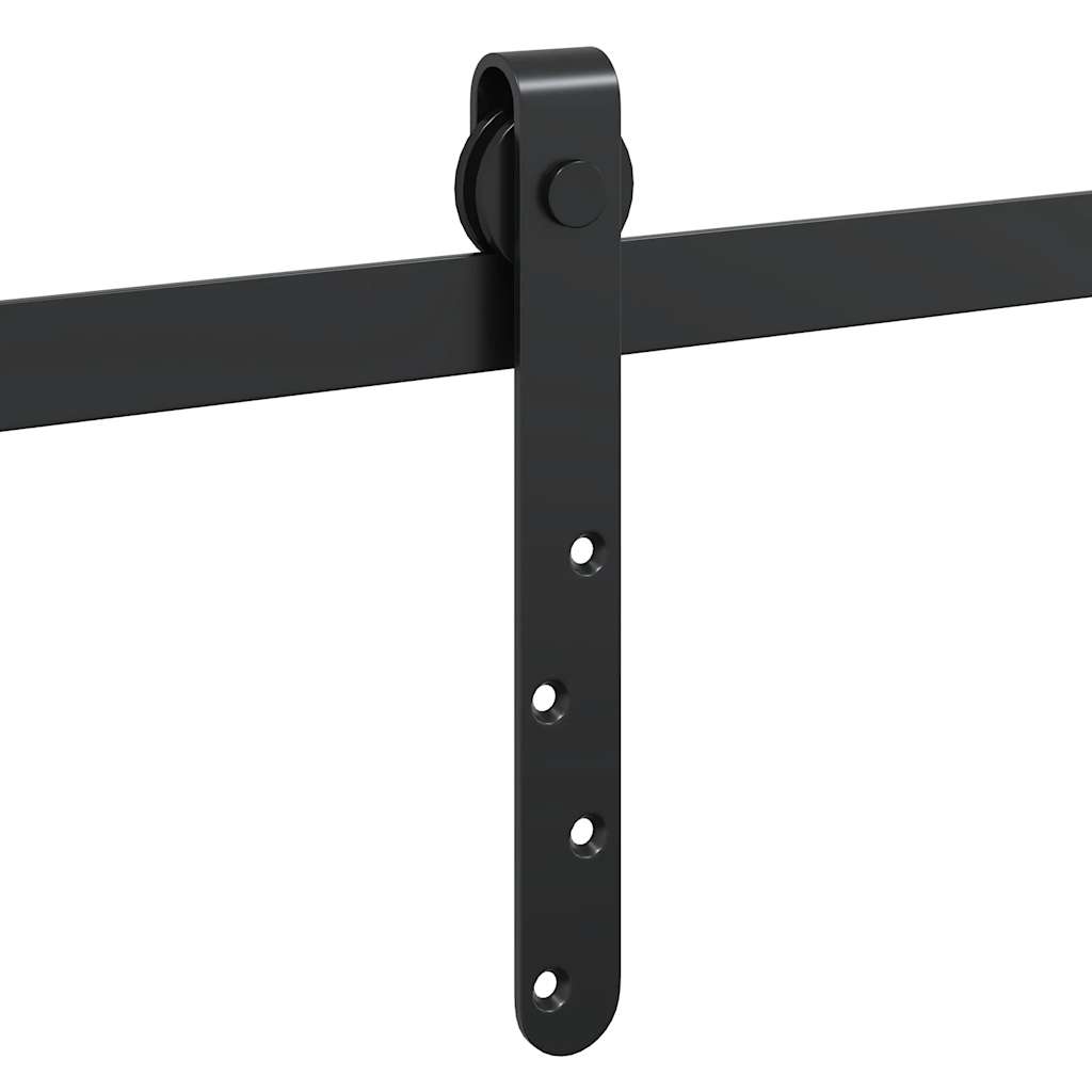 Ophangset voor schuifdeur 213 cm koolstofstaal is nu te koop bij PeponiXL, paradijselijk wonen!