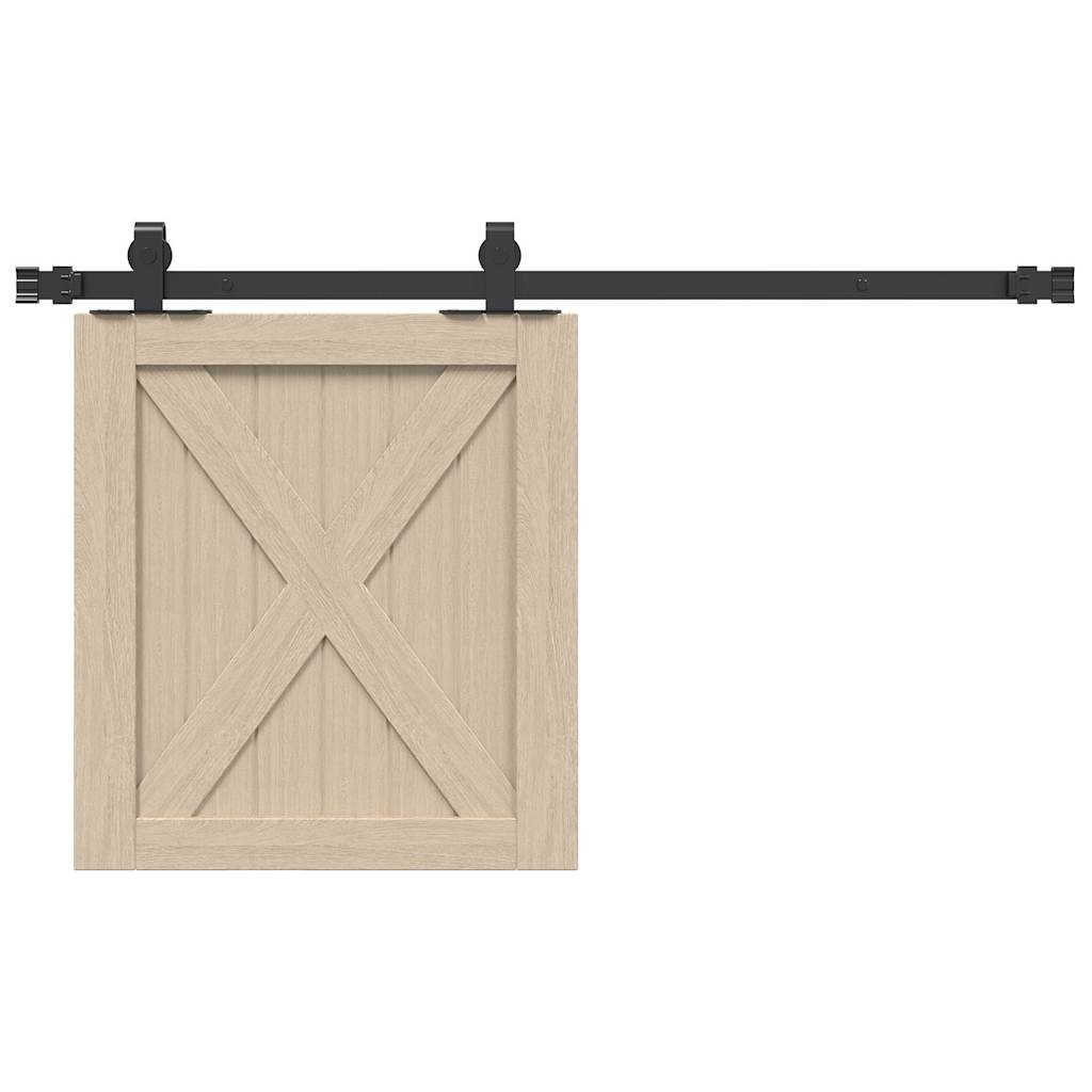 Ophangset voor schuifdeur 91 cm koolstofstaal is nu te koop bij PeponiXL, paradijselijk wonen!