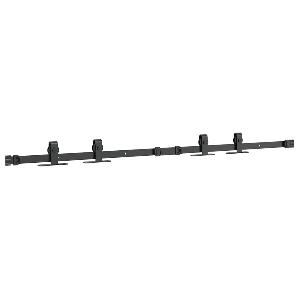 Ophangset voor schuifdeur 122 cm koolstofstaal is nu te koop bij PeponiXL, paradijselijk wonen!