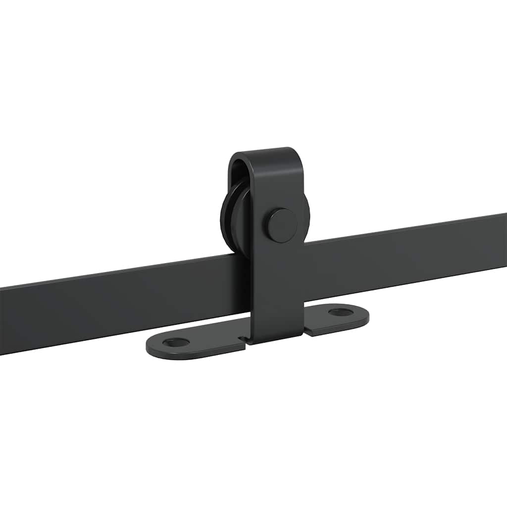 Ophangset voor schuifdeur 122 cm koolstofstaal is nu te koop bij PeponiXL, paradijselijk wonen!