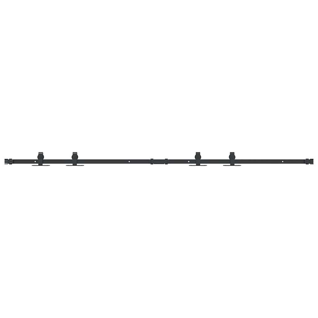 Ophangset voor schuifdeur 183 cm koolstofstaal is nu te koop bij PeponiXL, paradijselijk wonen!