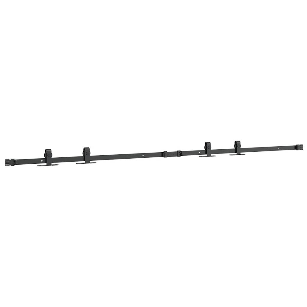 Ophangset voor schuifdeur 183 cm koolstofstaal is nu te koop bij PeponiXL, paradijselijk wonen!