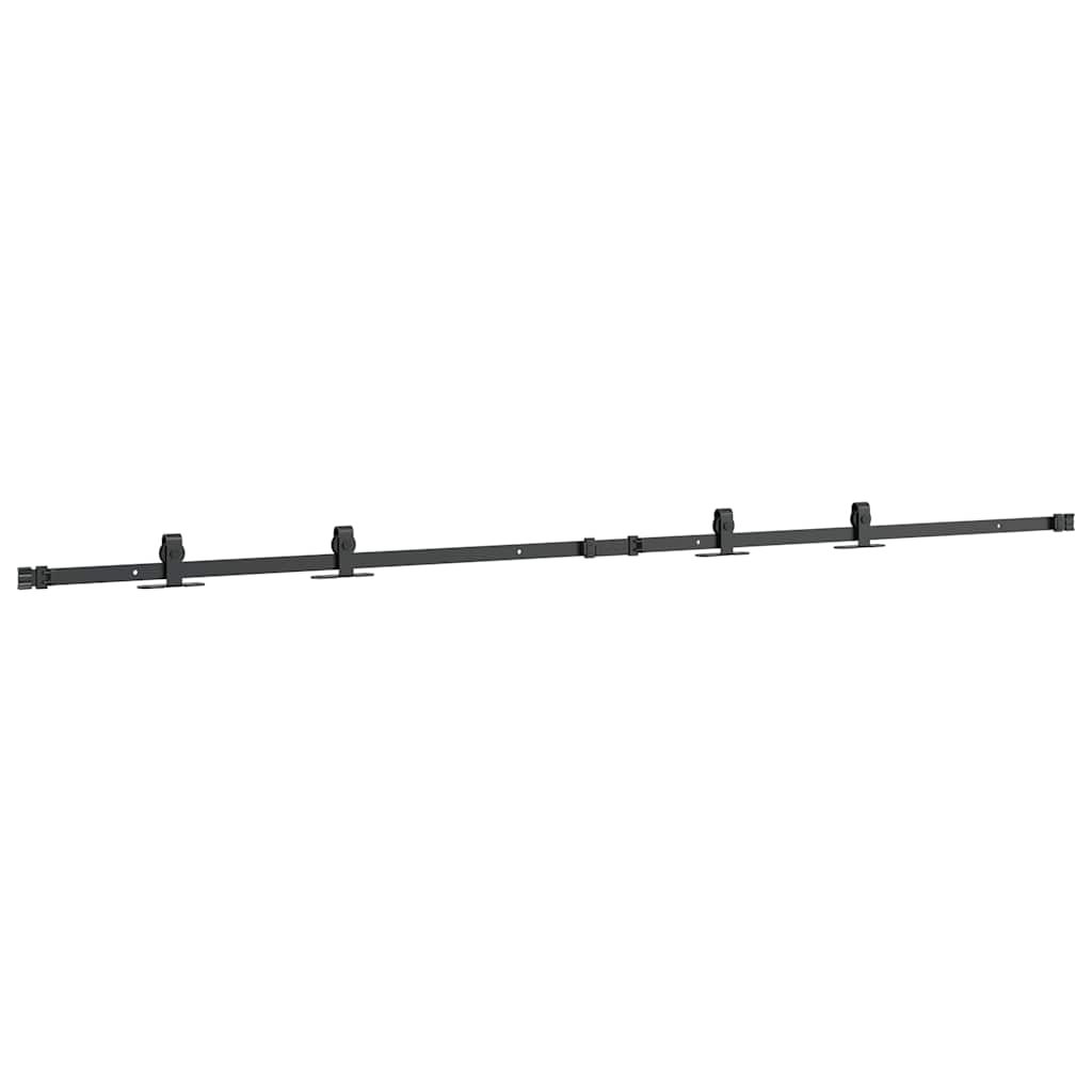 Ophangset voor schuifdeur 200 cm koolstofstaal is nu te koop bij PeponiXL, paradijselijk wonen!