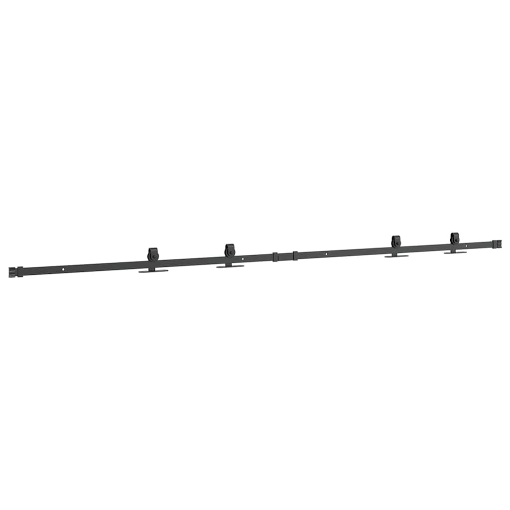 Ophangset voor schuifdeur 200 cm koolstofstaal is nu te koop bij PeponiXL, paradijselijk wonen!