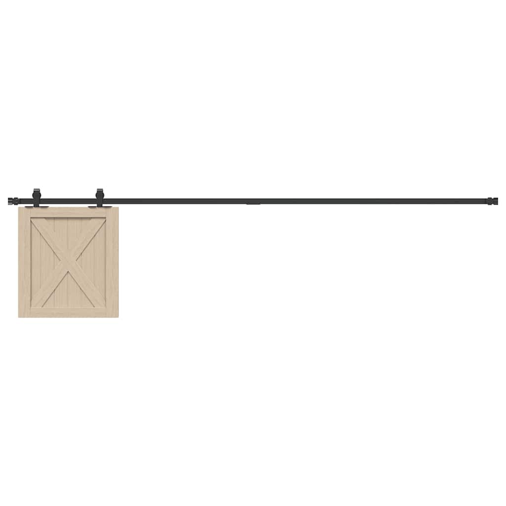 Ophangset voor schuifdeur 213 cm koolstofstaal is nu te koop bij PeponiXL, paradijselijk wonen!