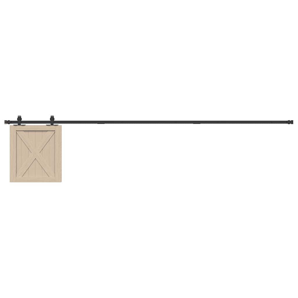 Ophangset voor schuifdeur 244 cm koolstofstaal is nu te koop bij PeponiXL, paradijselijk wonen!