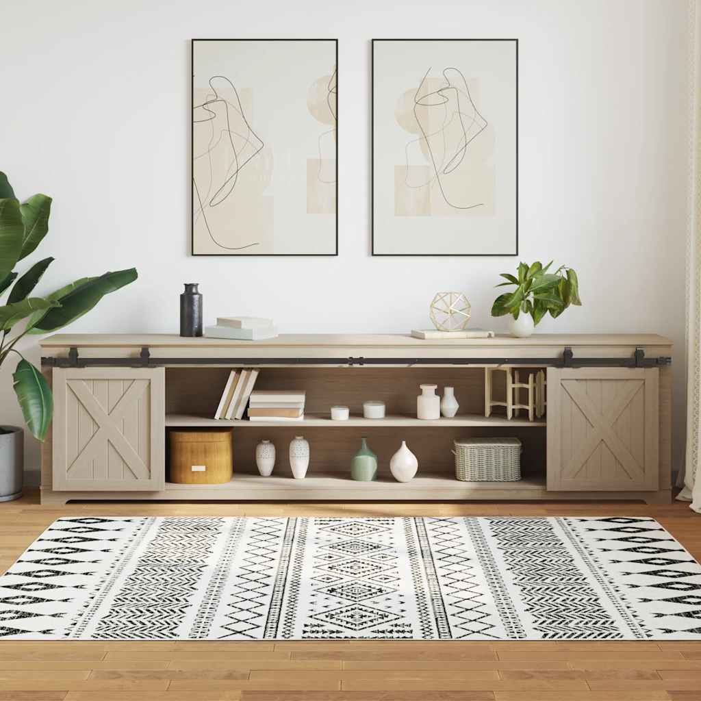 Ophangset voor schuifdeur 244 cm koolstofstaal is nu te koop bij PeponiXL, paradijselijk wonen!