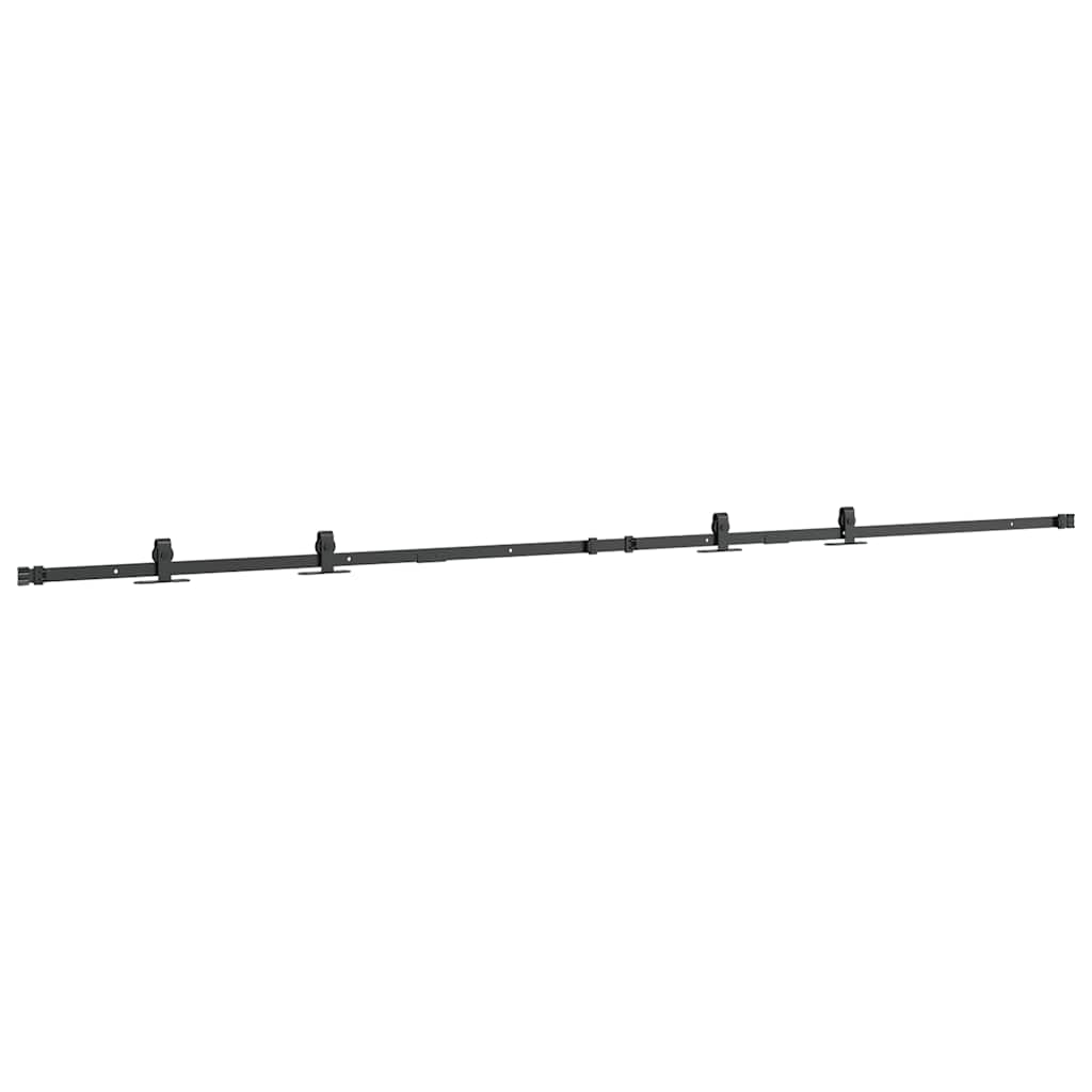 Ophangset voor schuifdeur 244 cm koolstofstaal is nu te koop bij PeponiXL, paradijselijk wonen!