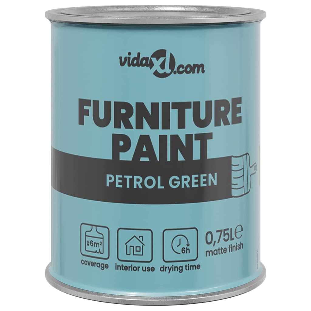 Meubelverf Groen 0,75 L Wandprint is nu te koop bij PeponiXL, paradijselijk wonen!