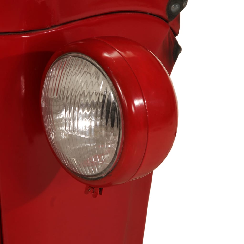 Bartafel tractor 55x120x107 cm massief mangohout rood en bruin is nu te koop bij PeponiXL, paradijselijk wonen!