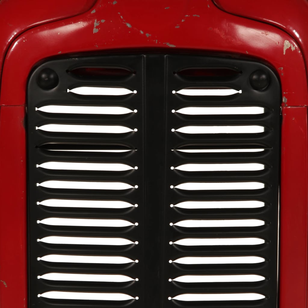 Bartafel tractor 55x120x107 cm massief mangohout rood en bruin is nu te koop bij PeponiXL, paradijselijk wonen!