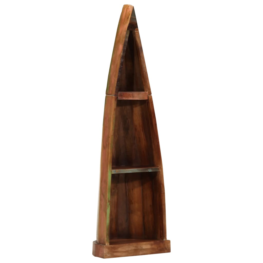 Kast bootvorm 39x27x127 cm gerecycled hout is nu te koop bij PeponiXL, paradijselijk wonen!