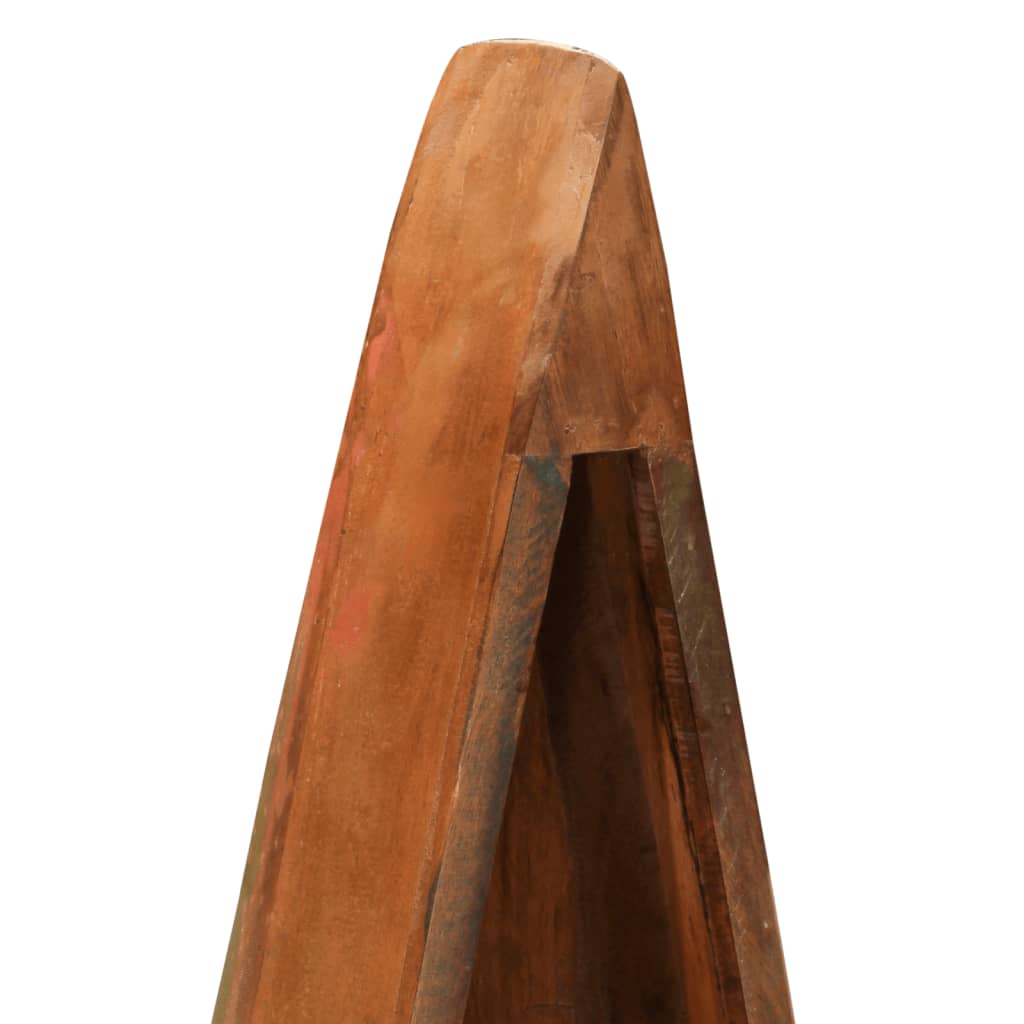 Kast bootvorm 39x27x127 cm gerecycled hout is nu te koop bij PeponiXL, paradijselijk wonen!