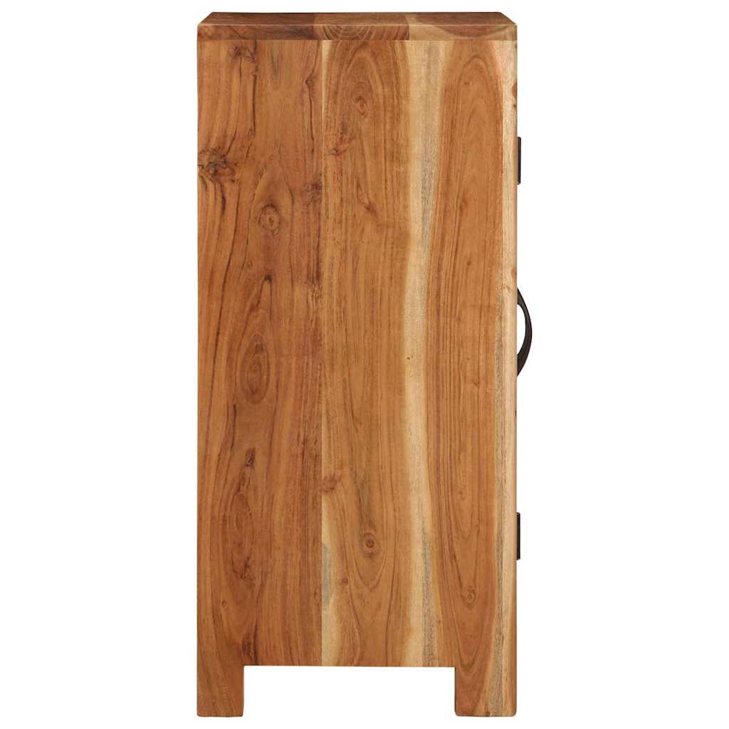 Dressoir 55x35x75 cm massief acaciahout is nu te koop bij PeponiXL, paradijselijk wonen!