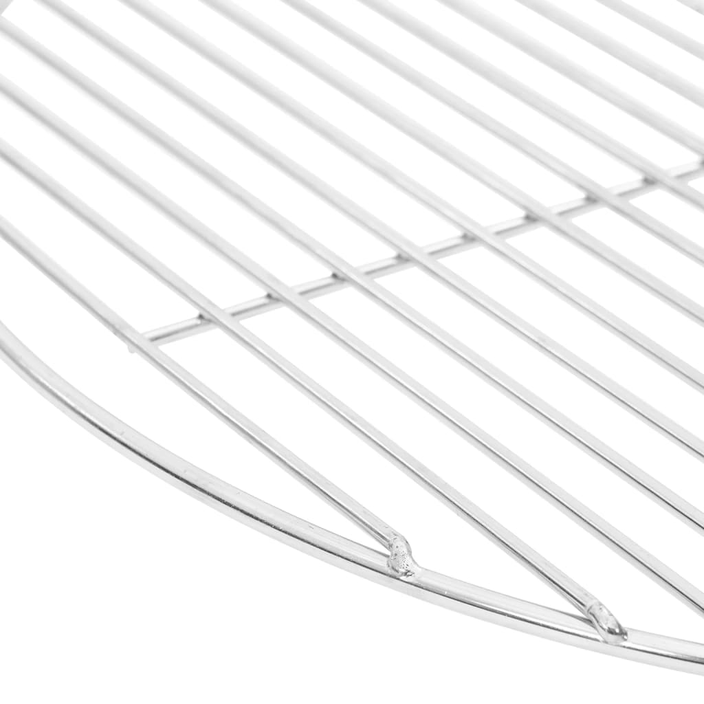 Barbecuerooster rond Ø47 cm 304 roestvrij staal is nu te koop bij PeponiXL, paradijselijk wonen!