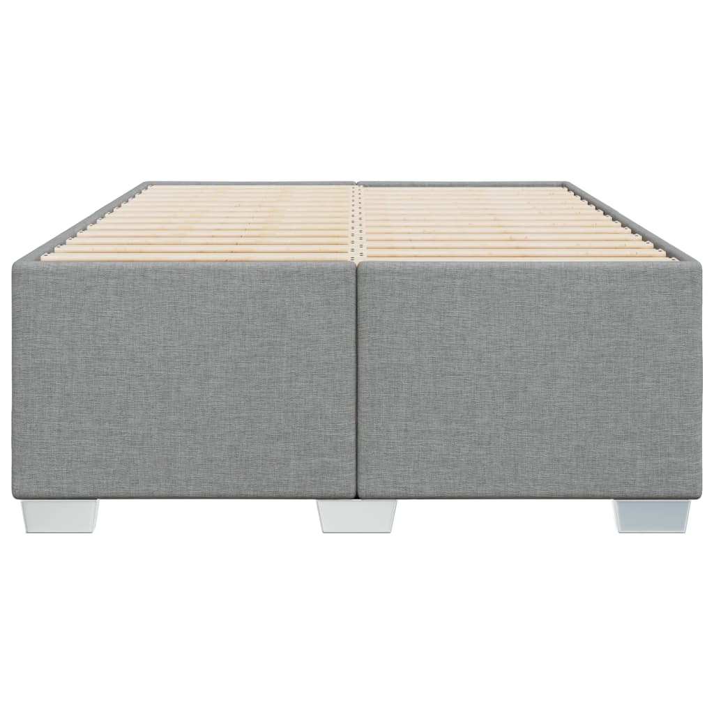 Bedframe zonder matras 120x190 cm stof lichtgrijs is nu te koop bij PeponiXL, paradijselijk wonen!