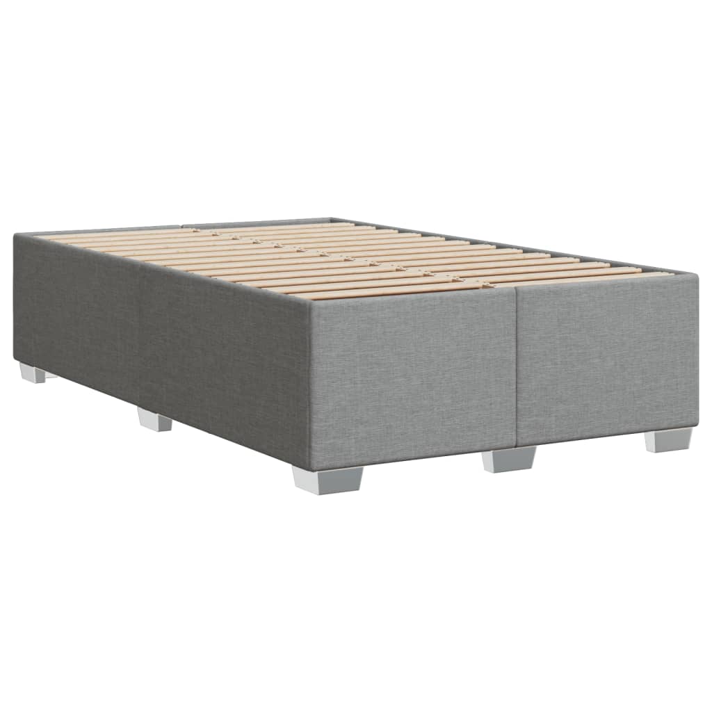 Bedframe zonder matras 120x190 cm stof lichtgrijs is nu te koop bij PeponiXL, paradijselijk wonen!
