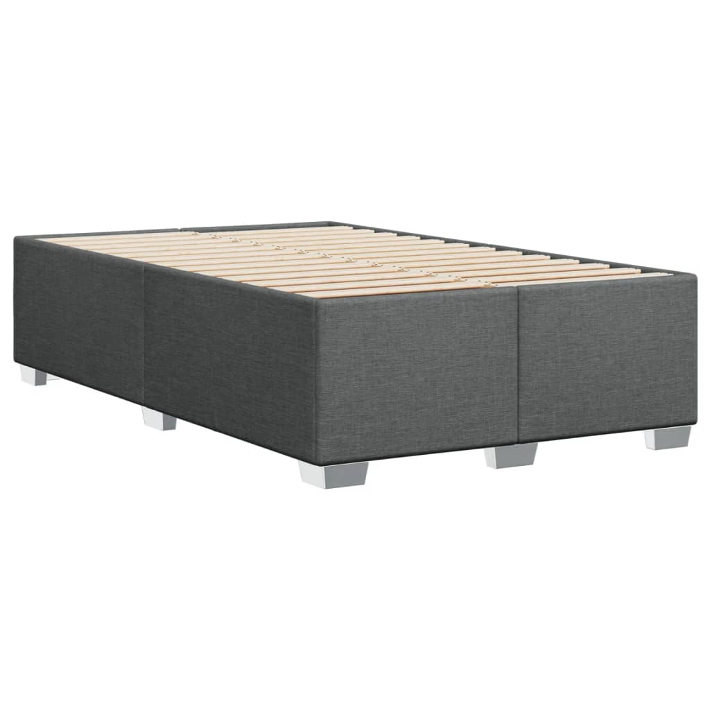 Bedframe zonder matras 120x190 cm stof donkergrijs is nu te koop bij PeponiXL, paradijselijk wonen!