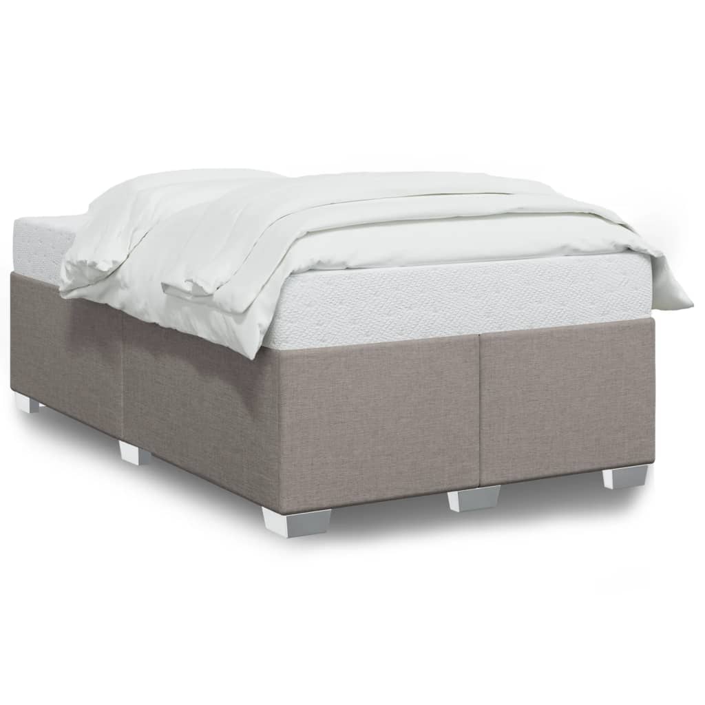 Bedframe zonder matras 120x190 cm stof taupe is nu te koop bij PeponiXL, paradijselijk wonen!