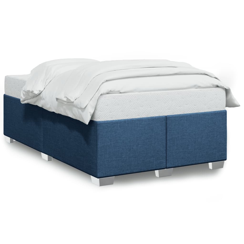 Bedframe zonder matras 120x190 cm stof blauw is nu te koop bij PeponiXL, paradijselijk wonen!