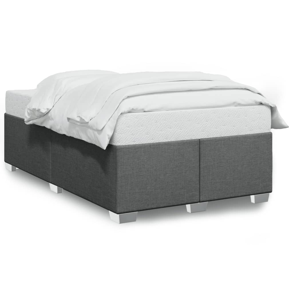 Bedframe zonder matras 120x200 cm stof donkergrijs is nu te koop bij PeponiXL, paradijselijk wonen!