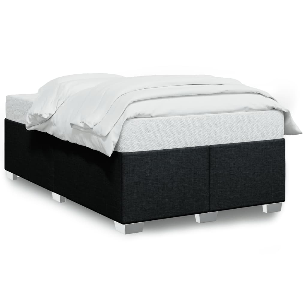 Bedframe zonder matras 120x200 cm stof zwart is nu te koop bij PeponiXL, paradijselijk wonen!