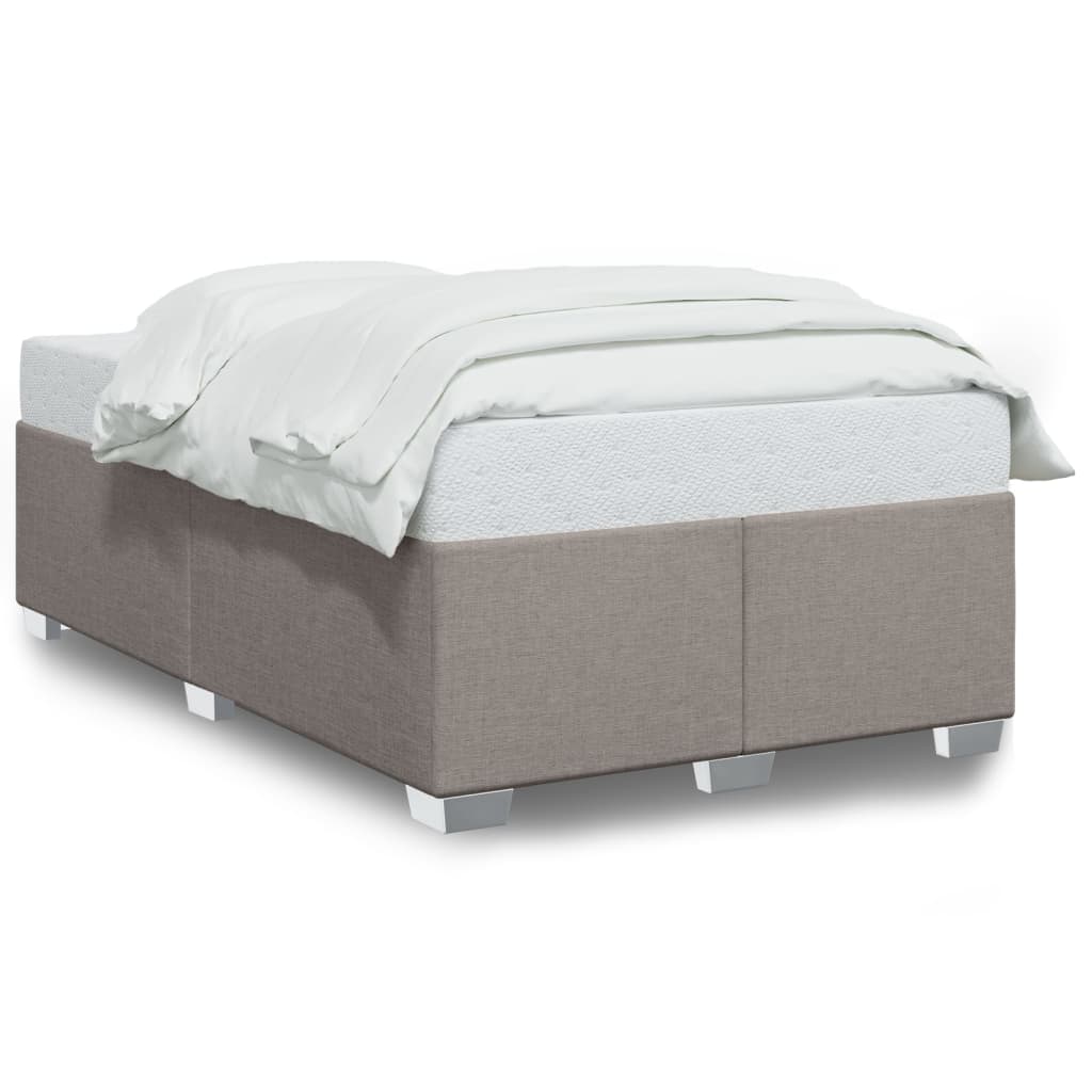 Bedframe zonder matras 120x200 cm stof taupe is nu te koop bij PeponiXL, paradijselijk wonen!