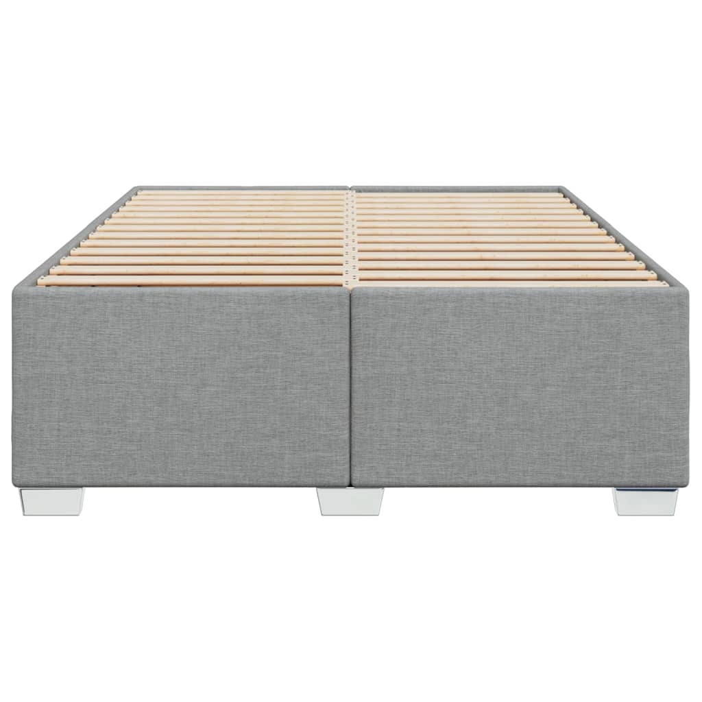 Bedframe zonder matras stof lichtgrijs 140x200 cm is nu te koop bij PeponiXL, paradijselijk wonen!