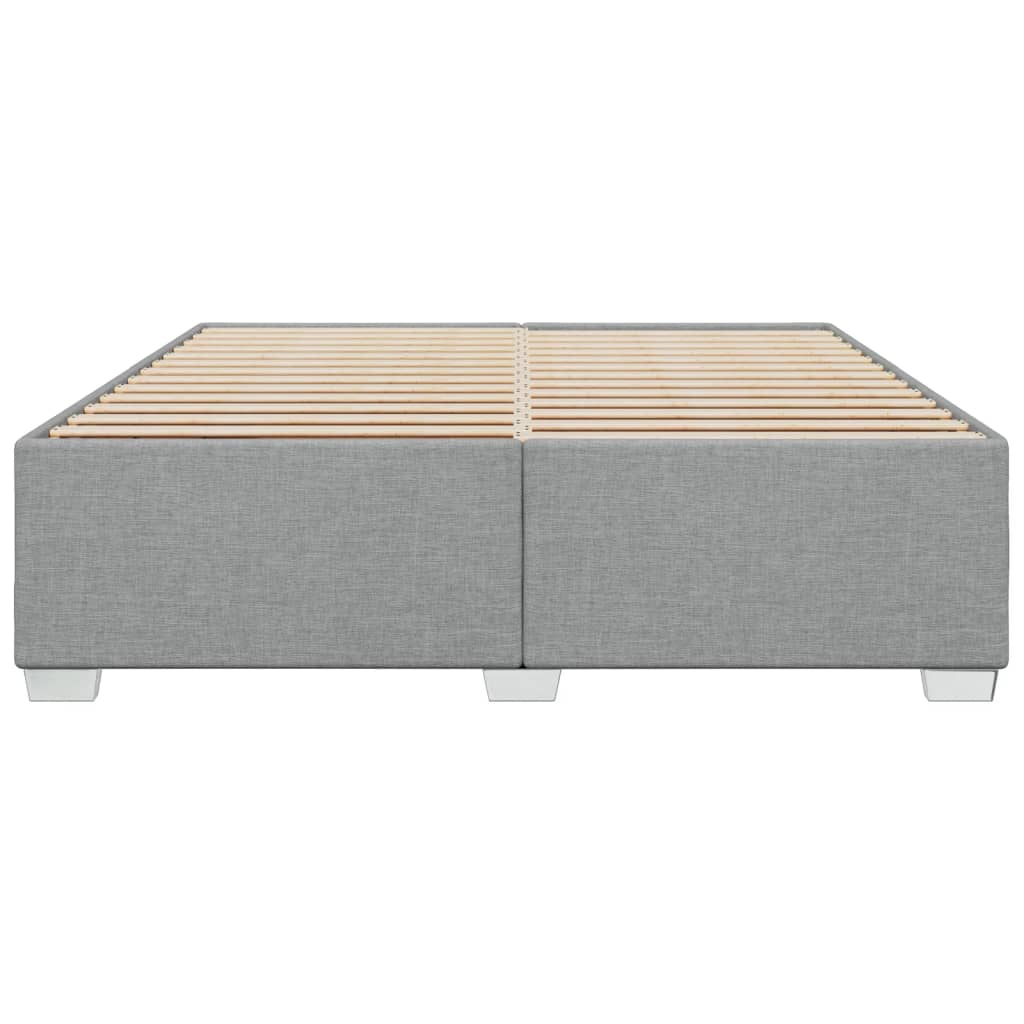 Bedframe zonder matras stof lichtgrijs 180x200 cm is nu te koop bij PeponiXL, paradijselijk wonen!