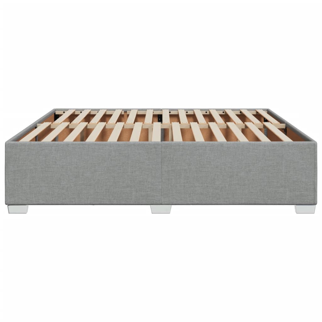 Bedframe zonder matras stof lichtgrijs 180x200 cm is nu te koop bij PeponiXL, paradijselijk wonen!
