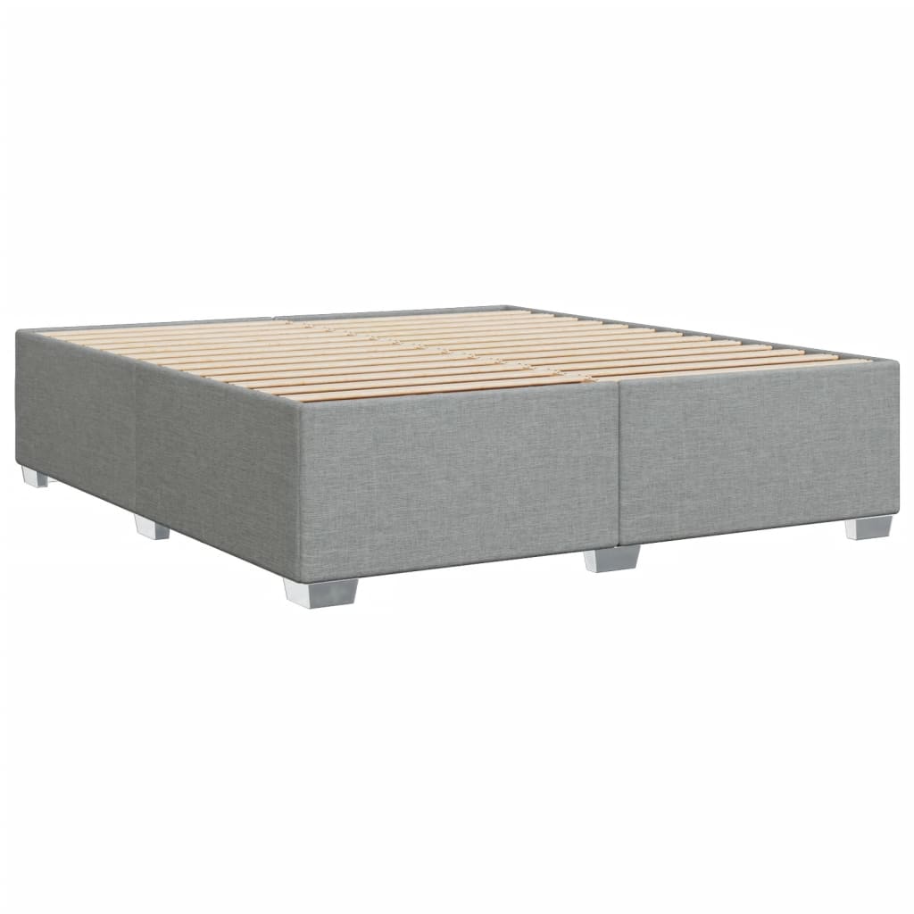 Bedframe zonder matras stof lichtgrijs 180x200 cm is nu te koop bij PeponiXL, paradijselijk wonen!