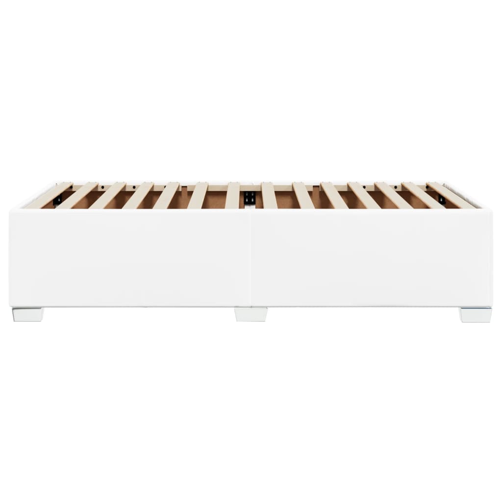 Bedframe kunstleer wit 80x200 cm is nu te koop bij PeponiXL, paradijselijk wonen!