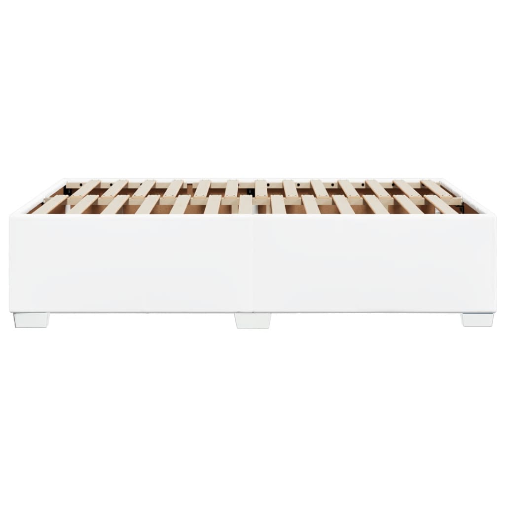 Bedframe kunstleer wit 120x200 cm is nu te koop bij PeponiXL, paradijselijk wonen!
