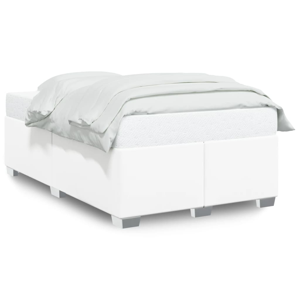 Bedframe kunstleer wit 120x200 cm is nu te koop bij PeponiXL, paradijselijk wonen!