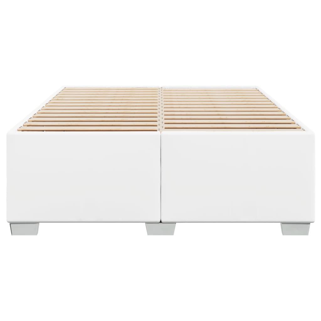 Bedframe kunstleer wit 140x200 cm is nu te koop bij PeponiXL, paradijselijk wonen!