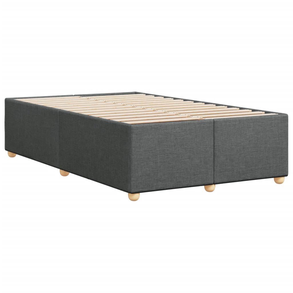 Bedframe zonder matras 120x190 cm stof donkergrijs is nu te koop bij PeponiXL, paradijselijk wonen!