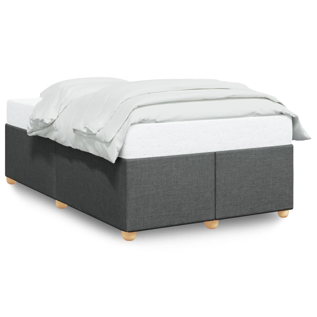 Bedframe zonder matras 120x190 cm stof donkergrijs is nu te koop bij PeponiXL, paradijselijk wonen!