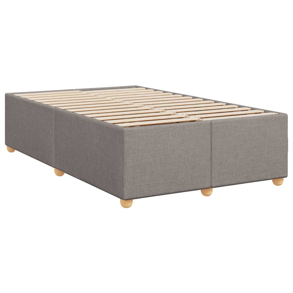 Bedframe zonder matras 120x190 cm stof taupe is nu te koop bij PeponiXL, paradijselijk wonen!