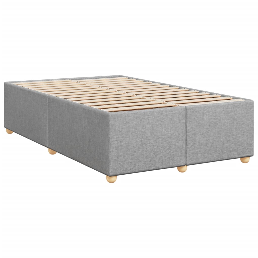 Bedframe zonder matras 120x200 cm stof lichtgrijs is nu te koop bij PeponiXL, paradijselijk wonen!