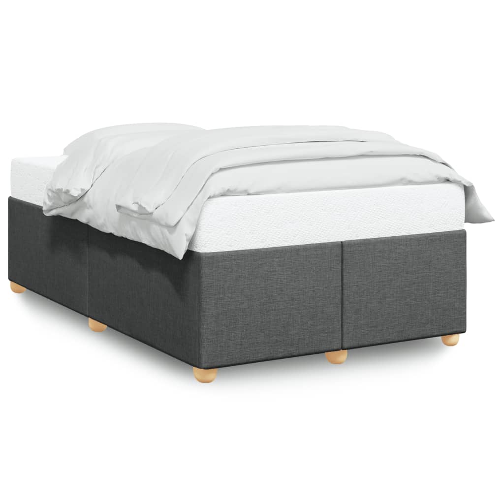 Bedframe zonder matras 120x200 cm stof donkergrijs is nu te koop bij PeponiXL, paradijselijk wonen!