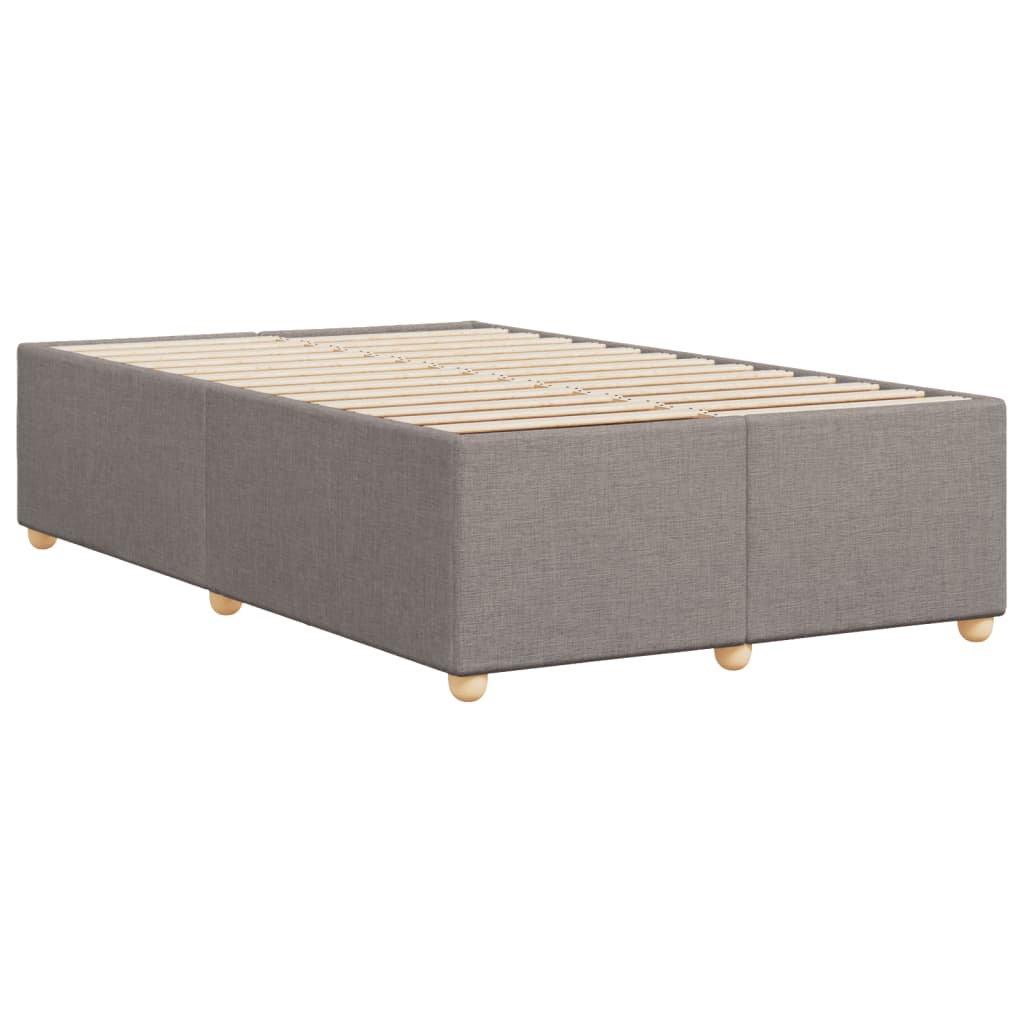 Bedframe zonder matras 120x200 cm stof taupe is nu te koop bij PeponiXL, paradijselijk wonen!