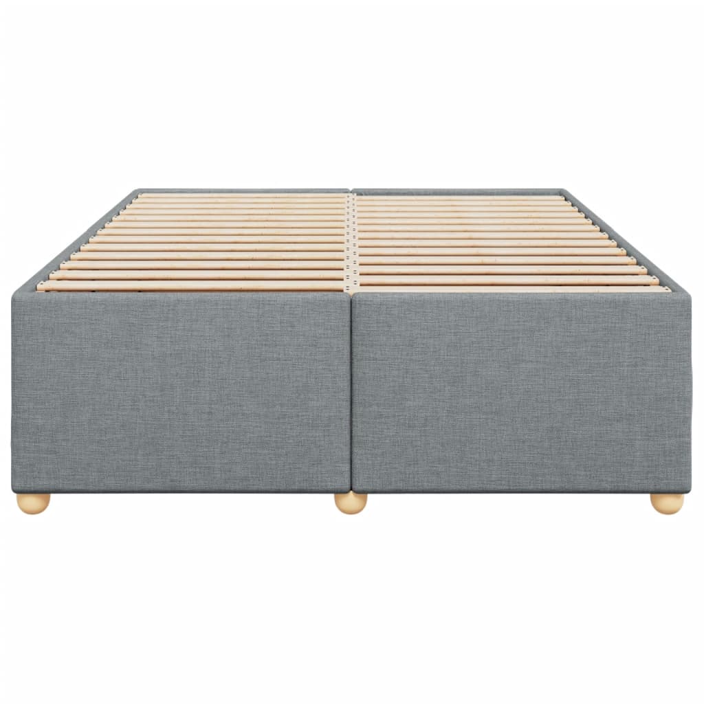 Bedframe zonder matras stof lichtgrijs 140x200 cm is nu te koop bij PeponiXL, paradijselijk wonen!