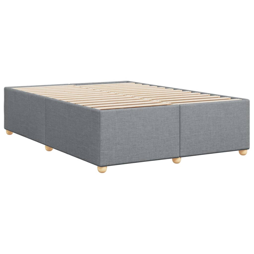 Bedframe zonder matras stof lichtgrijs 140x200 cm is nu te koop bij PeponiXL, paradijselijk wonen!