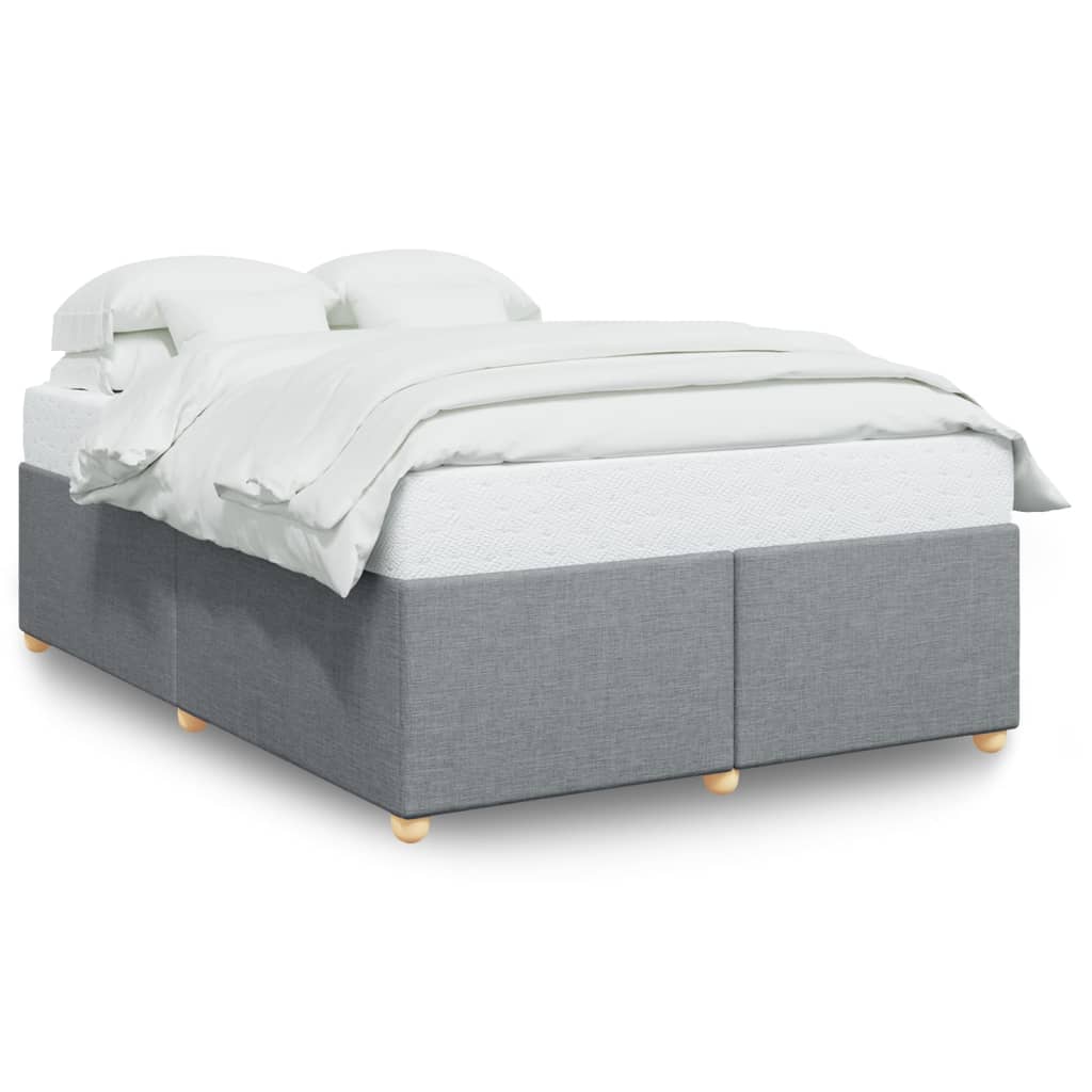 Bedframe zonder matras stof lichtgrijs 160x200 cm is nu te koop bij PeponiXL, paradijselijk wonen!